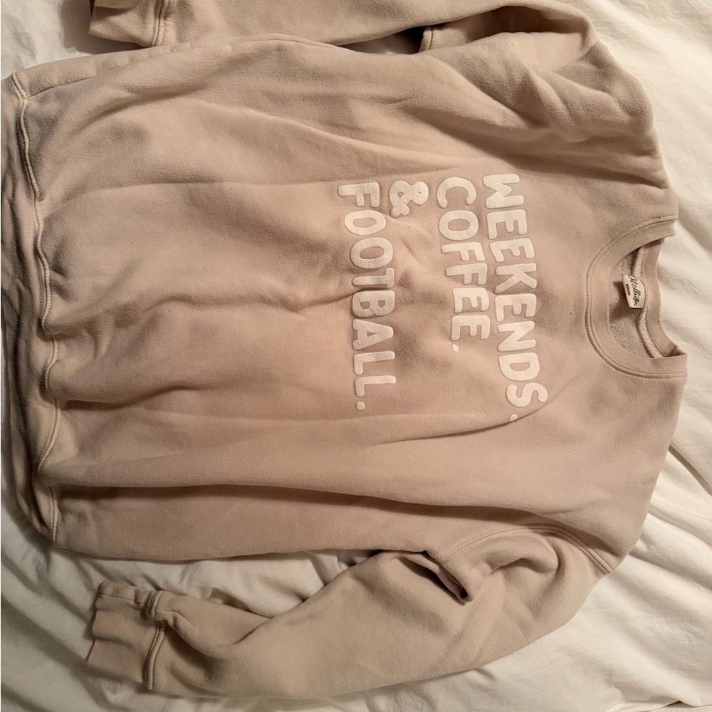 Beige Weekend Sweatshirt